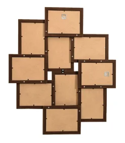 Clearance Fotolijst voor 10x(13x18 cm) foto MDF donkerbruin Fotolijsten
