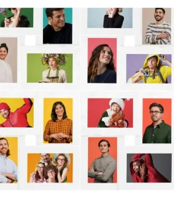 Discount Fotolijst voor 24x(10x15 cm) foto MDF wit Fotolijsten