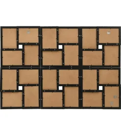 New Fotolijst voor 24x(13x18 cm) foto MDF zwart Fotolijsten