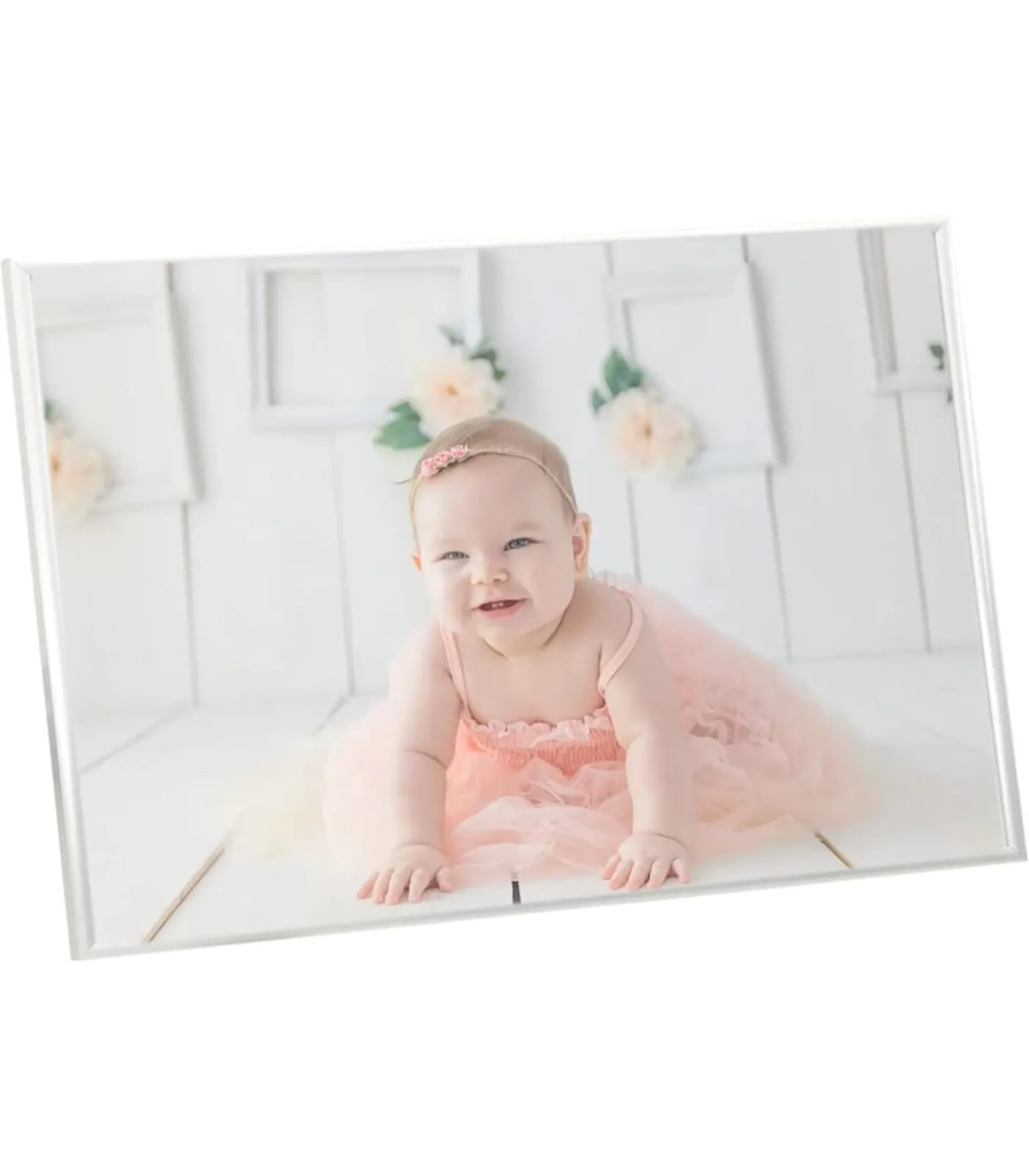 vidaXL Fotolijsten 5 st voor tafel 21x29,7 cm MDF zilverkleurig