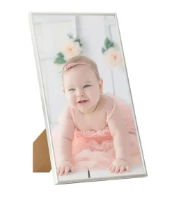 Discount Fotolijsten 3 st voor tafel 13x18cm MDF zilverkleurig Fotolijsten