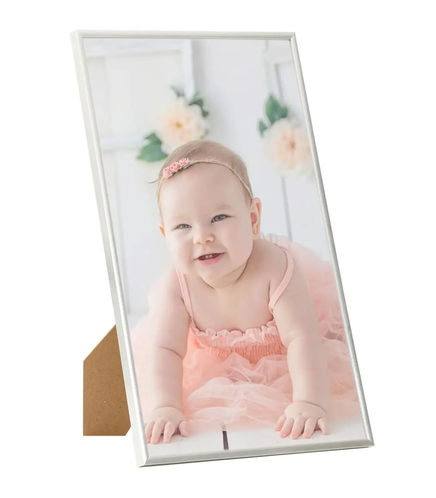 Discount Fotolijsten 3 st voor tafel 13x18cm MDF zilverkleurig Fotolijsten