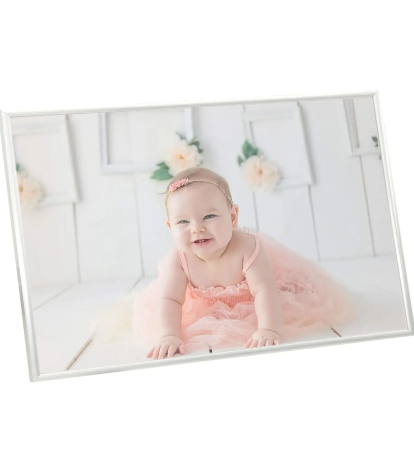 Discount Fotolijsten 3 st voor tafel 13x18cm MDF zilverkleurig Fotolijsten