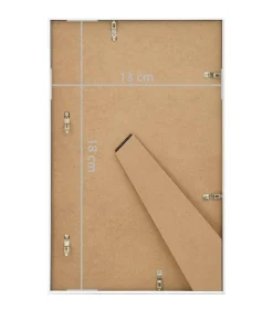 Discount Fotolijsten 3 st voor tafel 13x18 cm MDF wit Fotolijsten