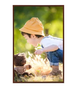 vidaXL Fotolijsten 5 st voor wand of tafel 59,4x84 cm MDF bronskleurig