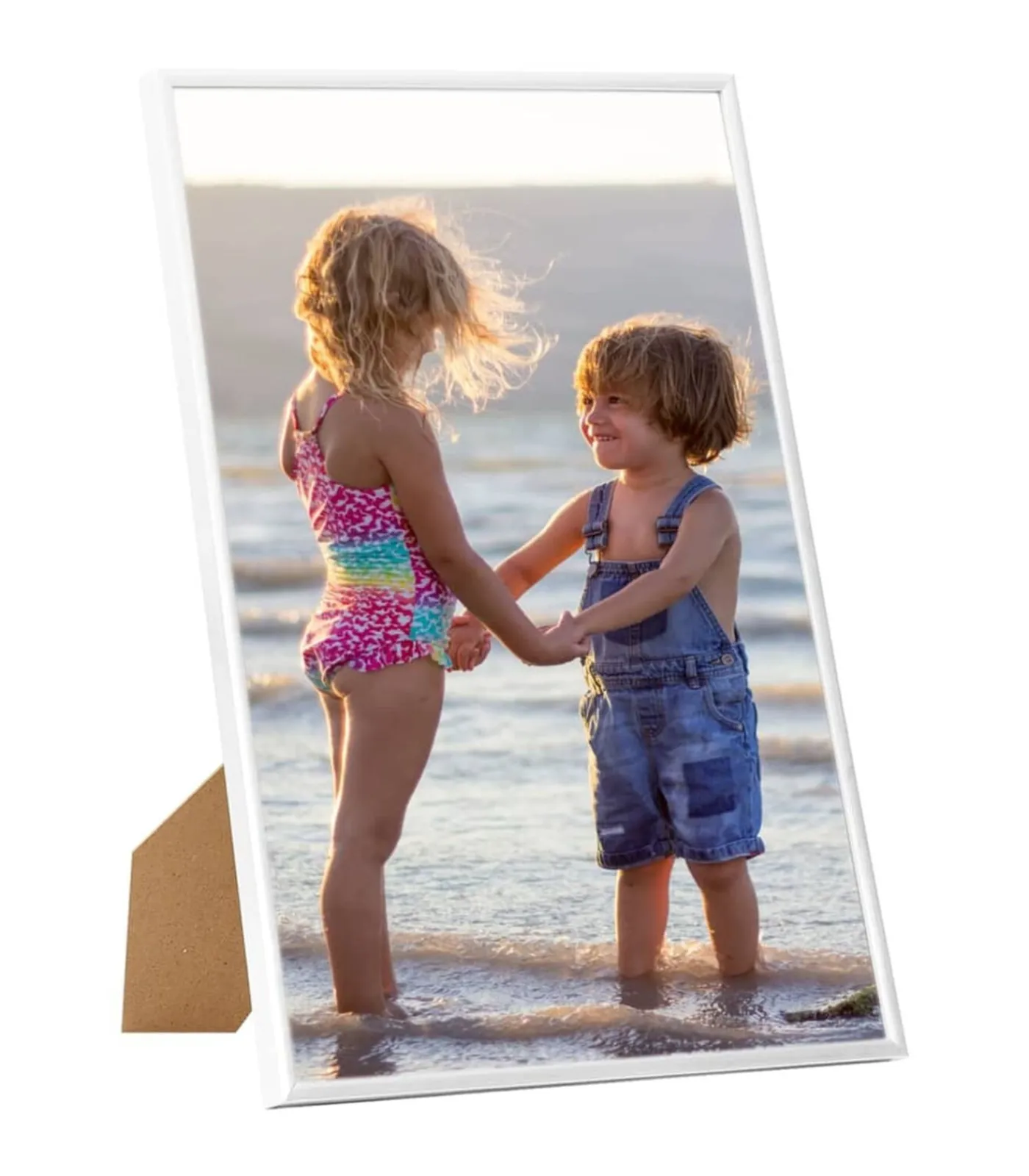 Discount Fotolijsten 3 st voor wand of tafel 21x29,7 cm MDF wit Fotolijsten