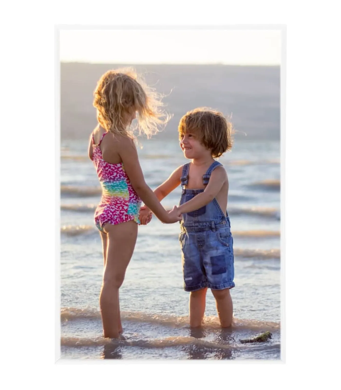 Discount Fotolijsten 3 st voor wand of tafel 21x29,7 cm MDF wit Fotolijsten