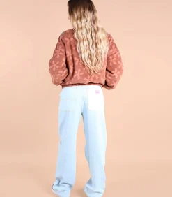 DAMES Oxbow Full zip polaire imprimée PANDORA