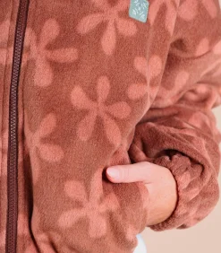 DAMES Oxbow Full zip polaire imprimée PANDORA