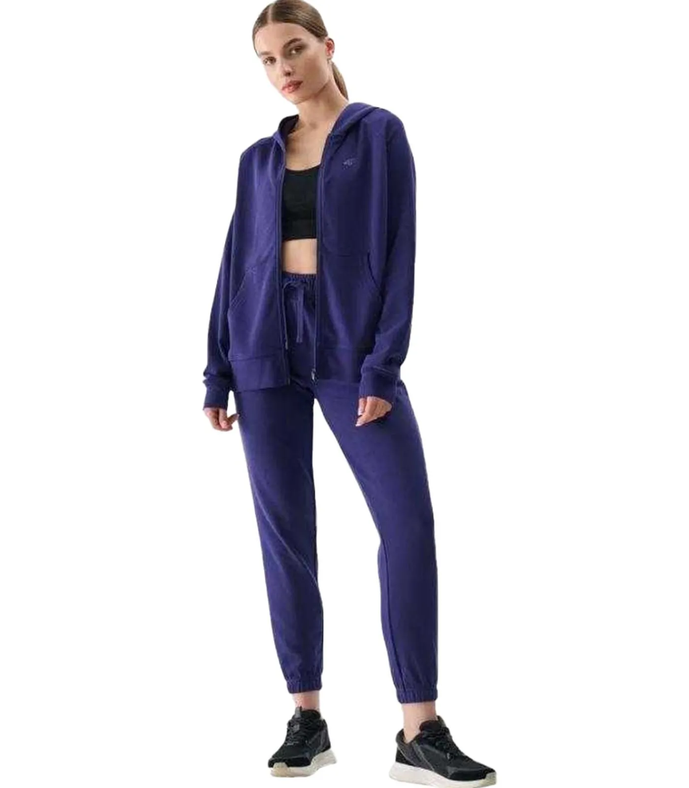 Clearance WMM00TTROF1138 - Joggingbroek - Marineblauw DAMES Sportkledij