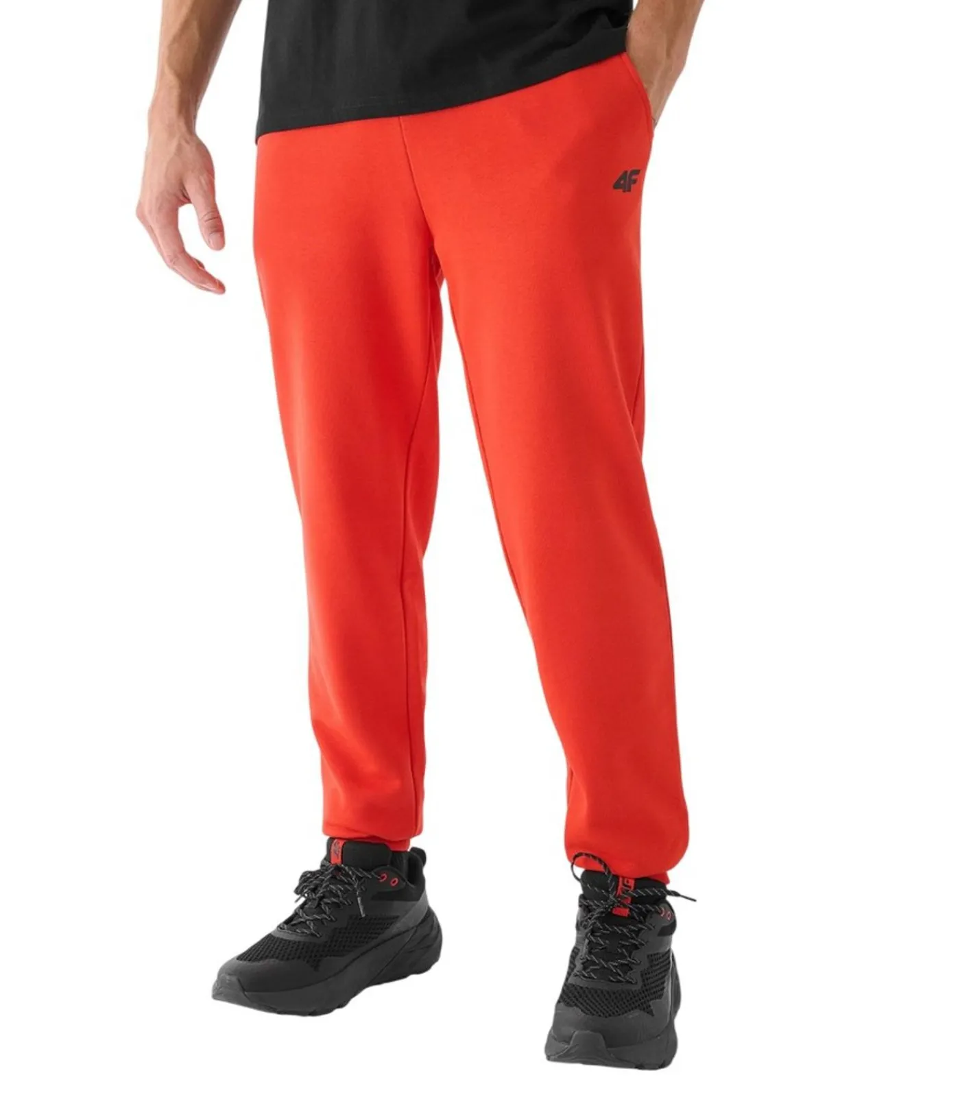 Hot WMM00TTROM0942 - Joggingbroek - Oranje Heren Sportkledij