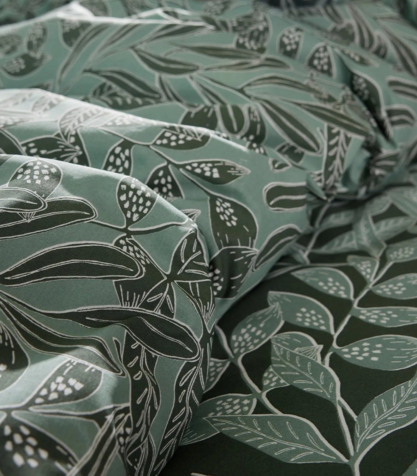 Clearance Gaïa - Bedlinnenset Dekbedovertrek + rechthoekige kussensloop in katoen Dekbedovertrekken