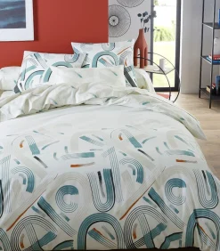 Origin Gabin - Katoenen laken met print