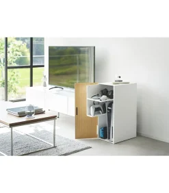 Outlet Game Console Kast - Tower - Wit Organiseren