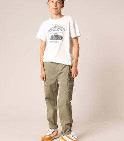 Kinderen Deeluxe GARDEN - Cargobroek met zijzakken en manchetten