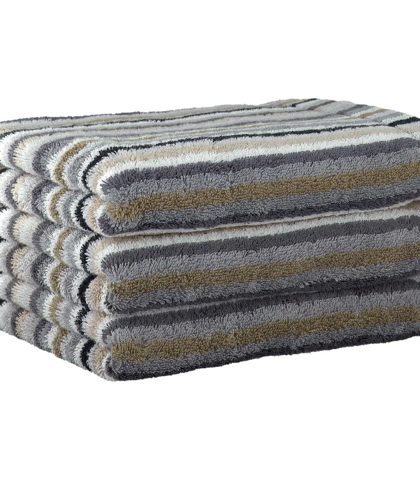 Online Gastendoekje Life Style Stripes Set van 3 Handdoeken