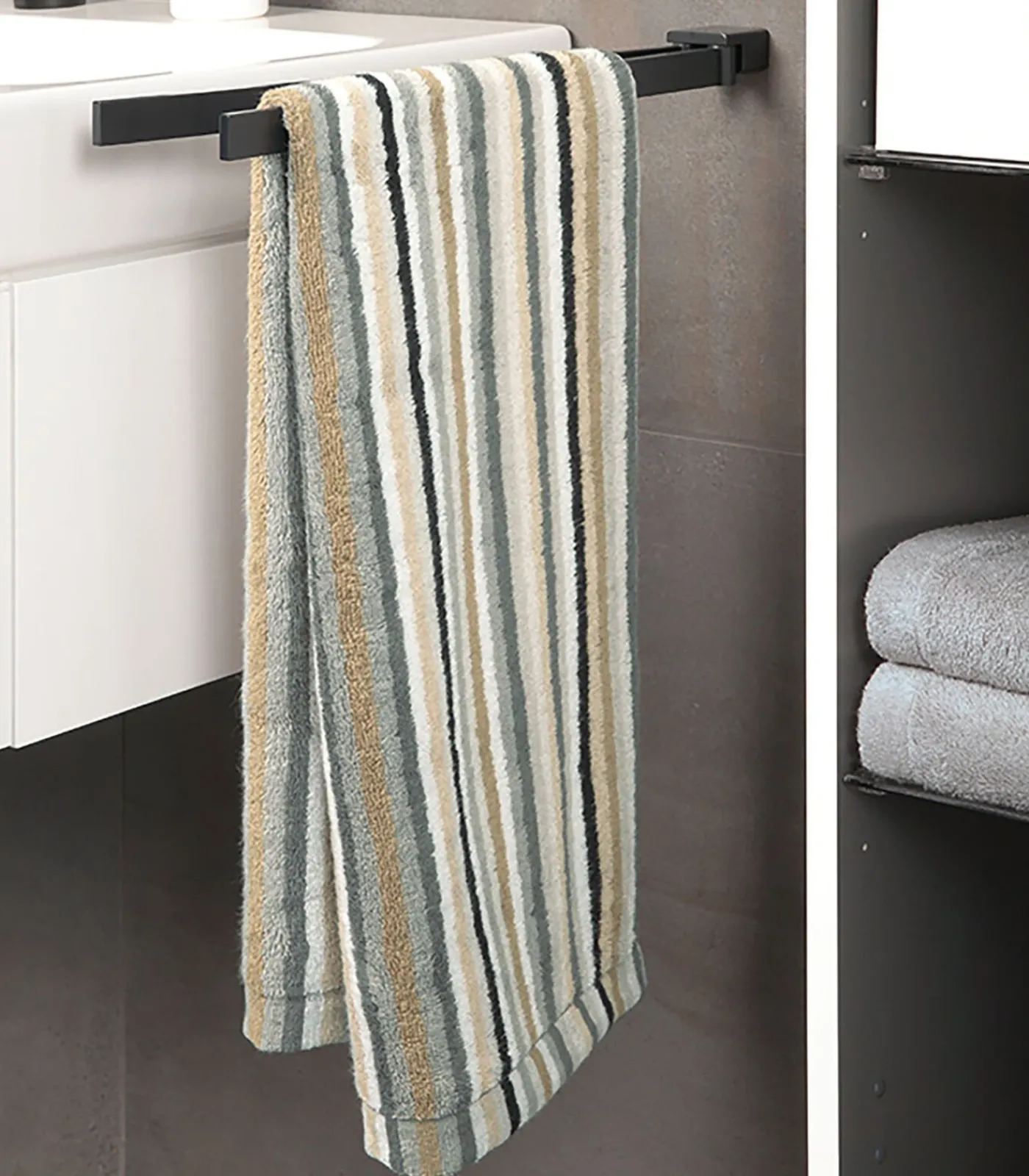 Online Gastendoekje Life Style Stripes Set van 3 Handdoeken