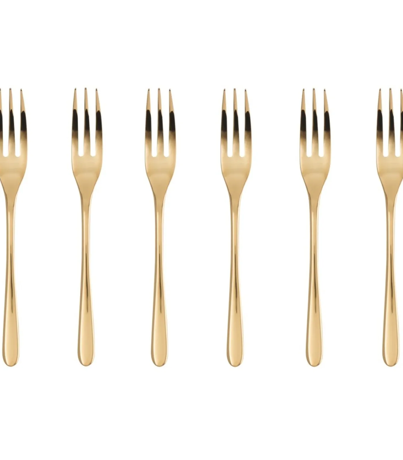 Sambonet Gebaksvorkjes Taste Goud 6 Stuks