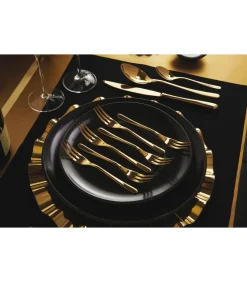 Sambonet Gebaksvorkjes Taste Goud 6 Stuks