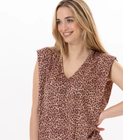 Discount Gebreid FESTIVAL 930 T-shirt DAMES Loungewear