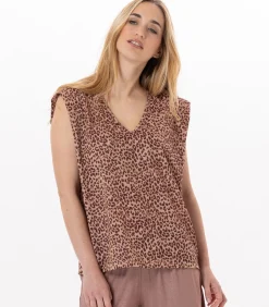 Discount Gebreid FESTIVAL 930 T-shirt DAMES Loungewear