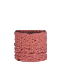 Heren BUFF Gebreide & fleece nekwarmer Caryn Crimson