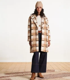 DAMES La Fée Maraboutée Gebreide bruine muts met pailletten