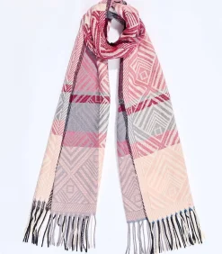 DAMES La Fiancée Gebreide rechthoekige sjaal BELLY