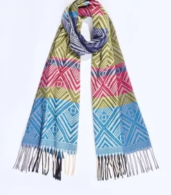 DAMES La Fiancée Gebreide rechthoekige sjaal BELLY