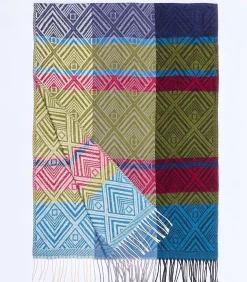 DAMES La Fiancée Gebreide rechthoekige sjaal BELLY