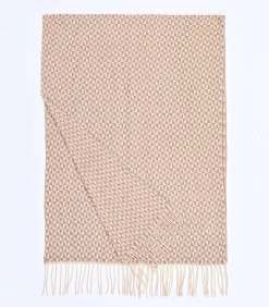 DAMES La Fiancée Gebreide rechthoekige sjaal GEO