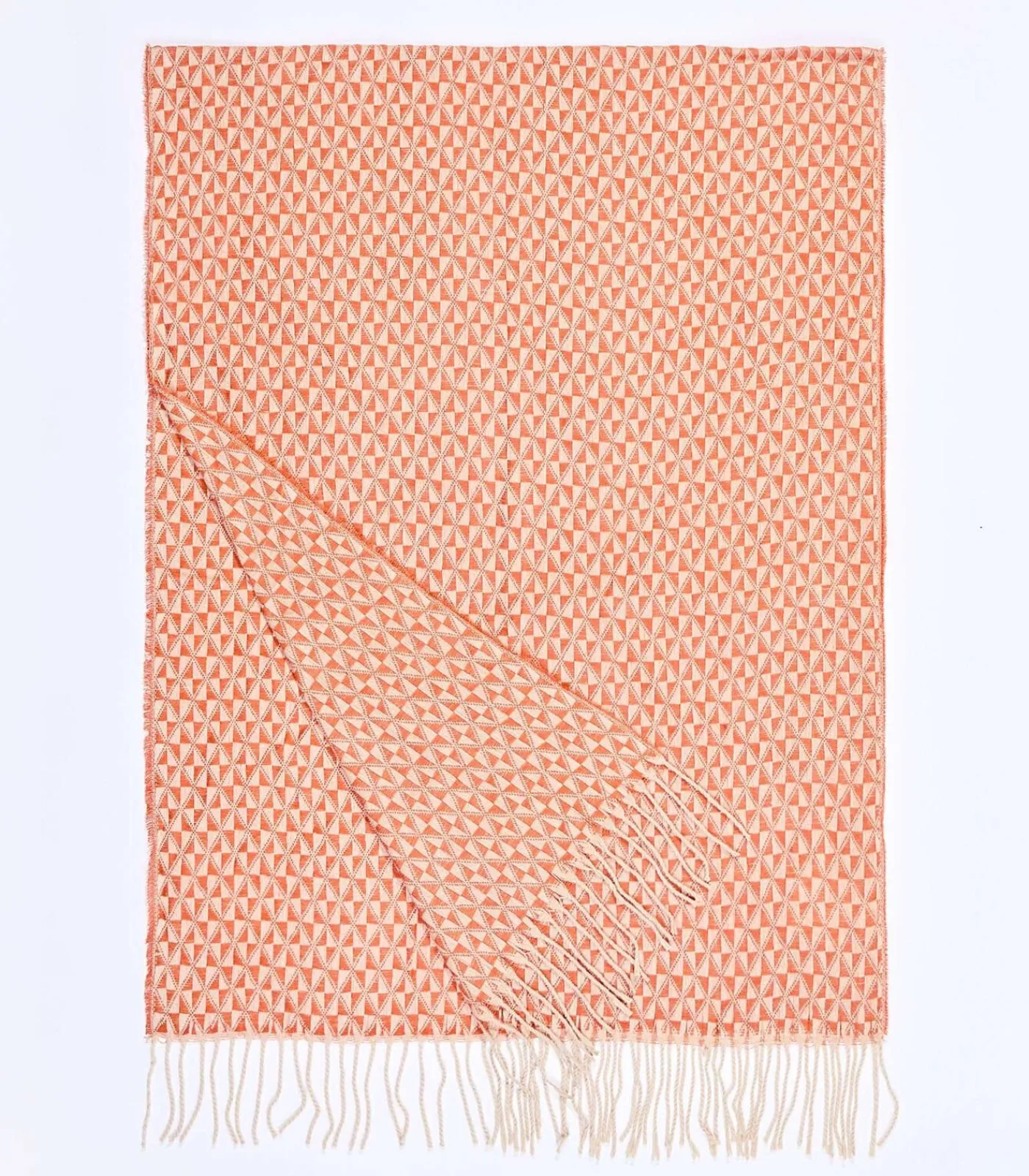 DAMES La Fiancée Gebreide rechthoekige sjaal GEO