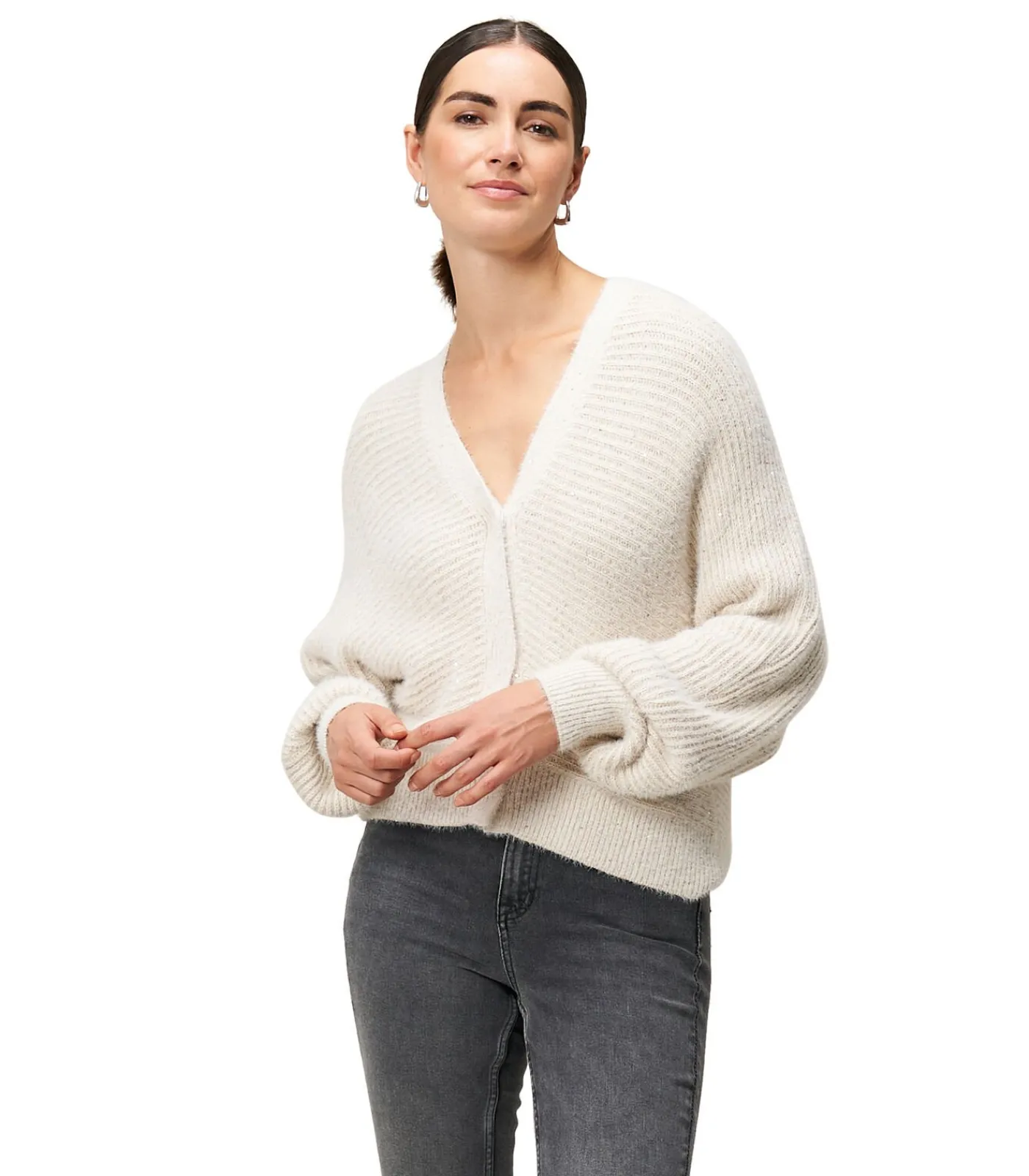 Hot Gebreide vest DAMES Truien & Cardigans