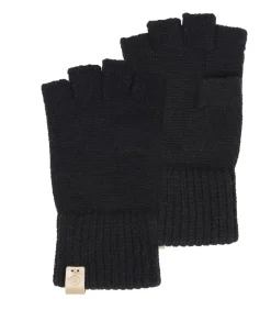 Hot Gebreide vingerwanten voor dames Zwart DAMES Handschoenen