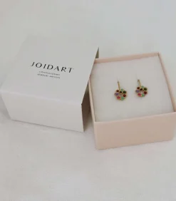 Outlet Gehaakte gouden oorbellen Candy Colours DAMES Oorbellen