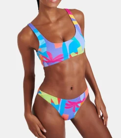 DAMES Banana Moon Gekleurde brassière bikinitop PINO RAINBOWRUSH