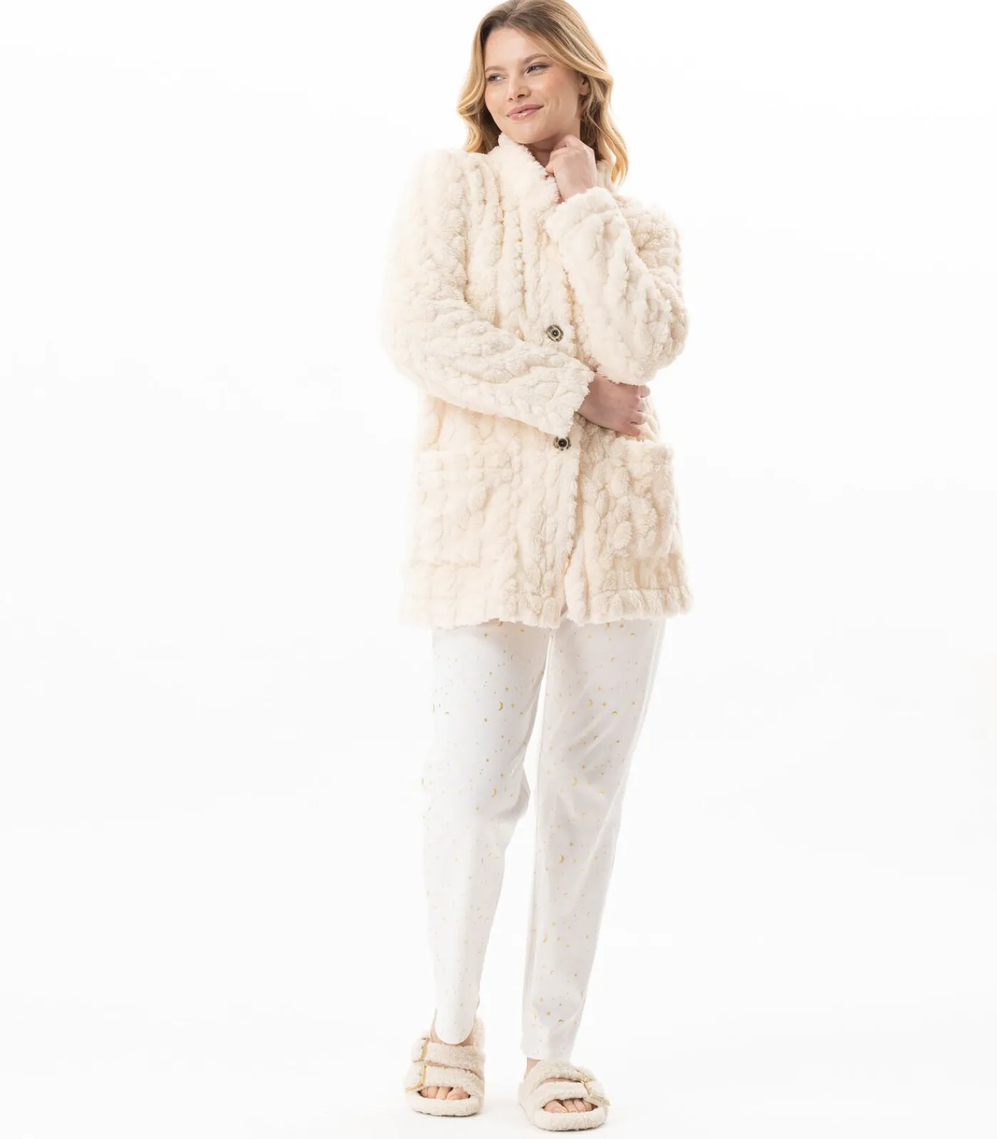 DAMES LE CHAT Geknoopt jasje met gevlochten effect ESSENTIEL 174