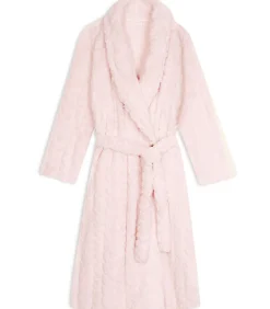 Discount Gekruiste badjas met gevlochten effect ESSENTIEL 160 DAMES Loungewear