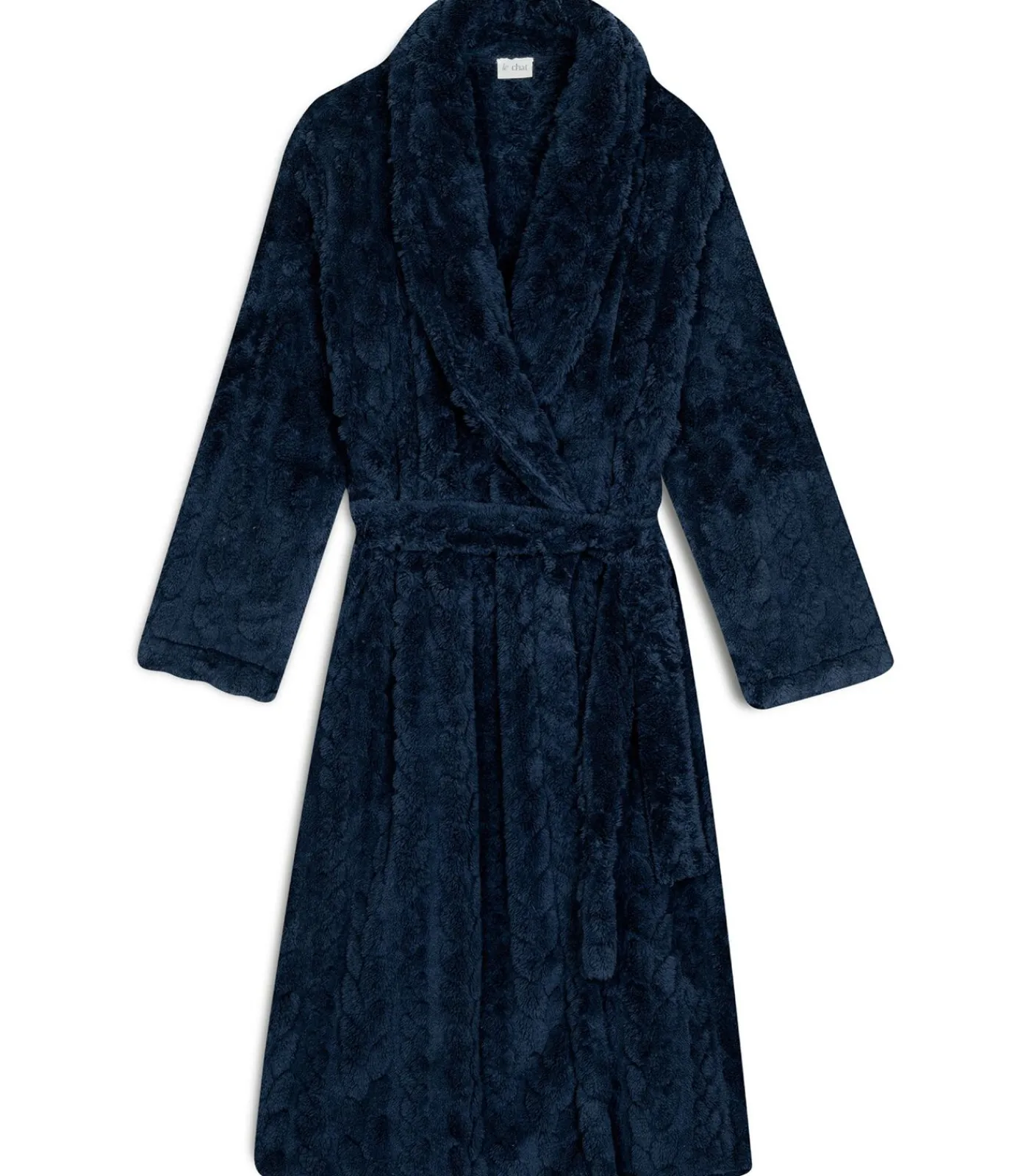 Sale Gekruiste badjas met gevlochten effect ESSENTIEL 160 DAMES Loungewear