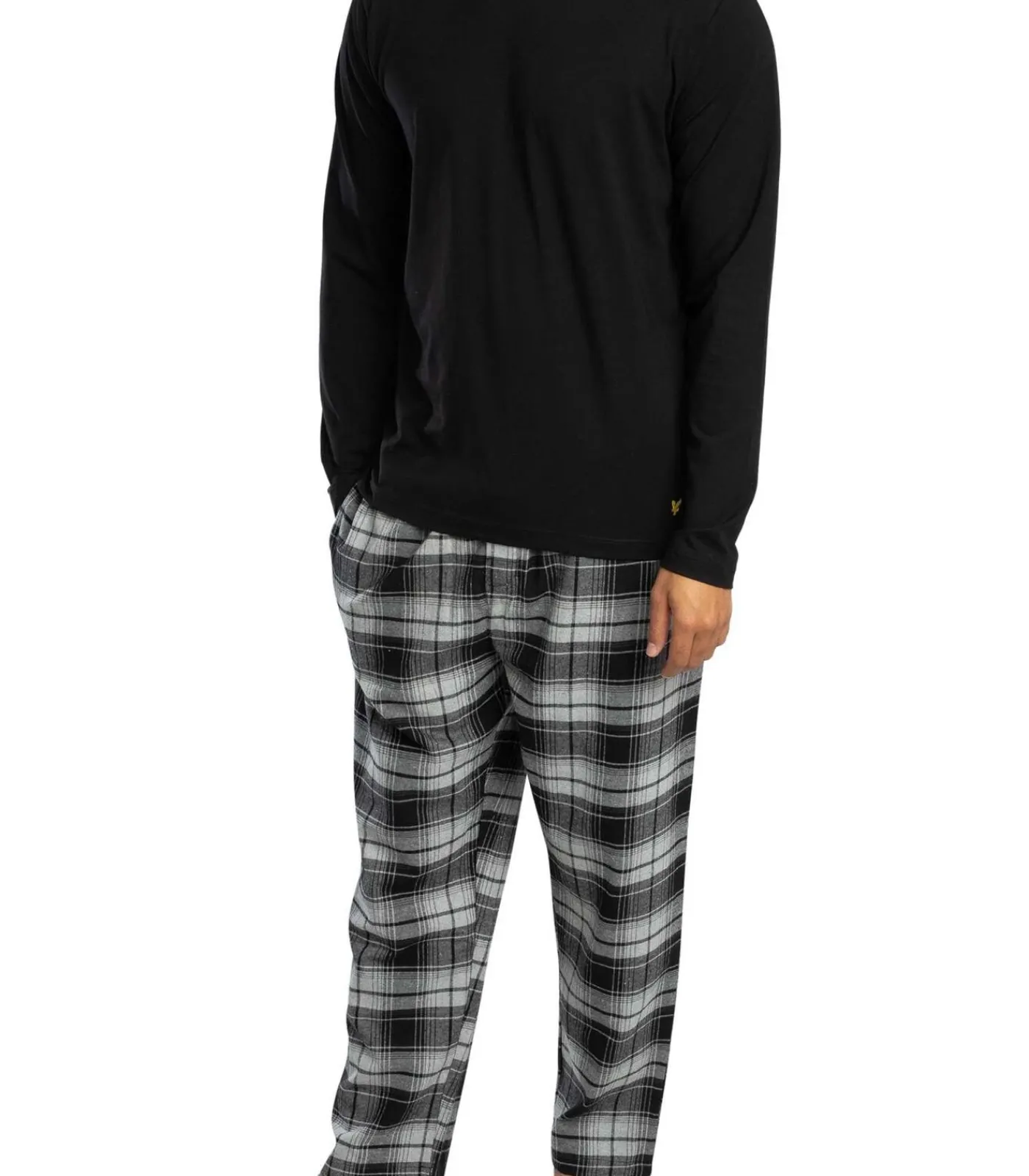 Heren Lyle & Scott Gene Check Lange Pyjamaset
