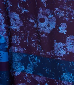 Discount Geprinte pruim uitlopende midirok DAMES Rokken