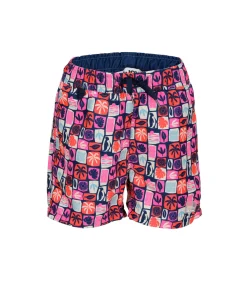 Clearance Gerecycled shirt met bloemenprint Kinderen Badkleding