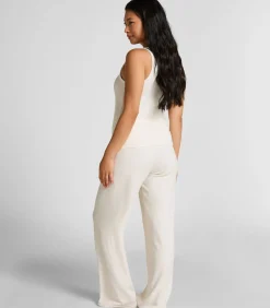 DAMES Hunkemöller Geribde singlet van geborstelde jersey