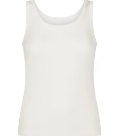 DAMES Hunkemöller Geribde singlet van geborstelde jersey