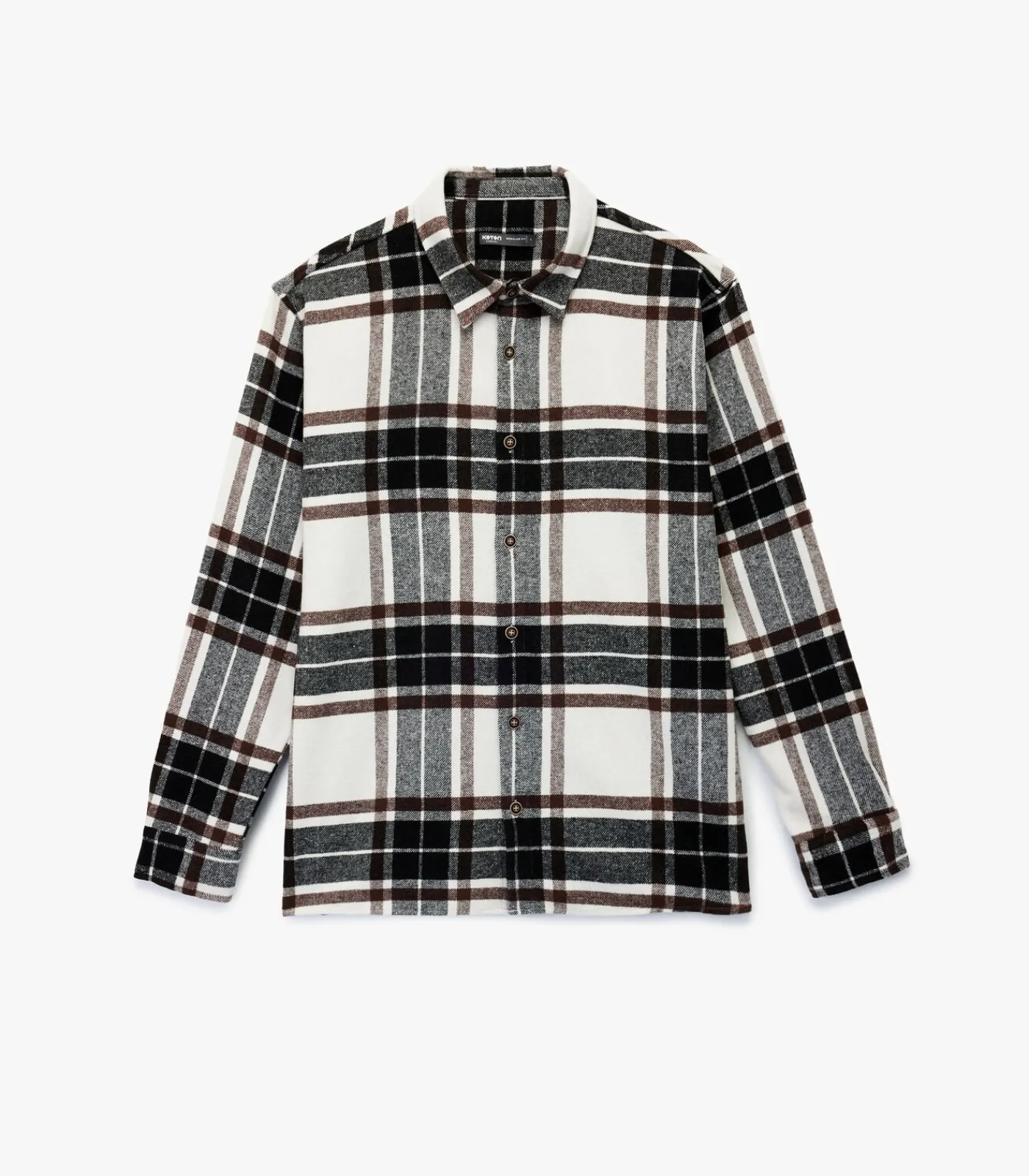 Clearance Geruite Flanellen Overhemd Lange Mouwen Kinderen Tops