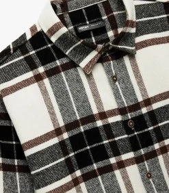 Clearance Geruite Flanellen Overhemd Lange Mouwen Kinderen Tops