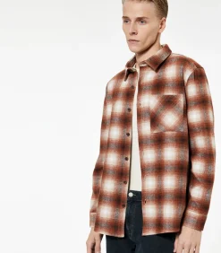 Outlet Geruite Flanellen Overhemd Lange Mouwen Kinderen Tops