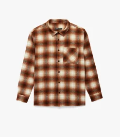 Outlet Geruite Flanellen Overhemd Lange Mouwen Kinderen Tops