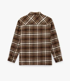 Heren Koton Geruite Houthakkersoverhemd Lange Mouwen