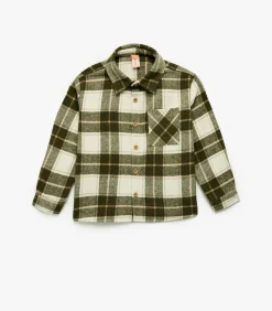 Sale Geruite jongensblouse met zakdetail Kinderen Topjes & Hemdjes